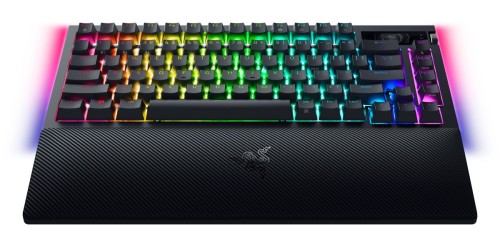 Klawiatura mechaniczna Razer | BlackWidow V4 Pro 75% | Mechanical Gaming Keyboard | 4K Hz Wireless | US | Black | Orange Tactile Switches Gen-3 | Wire