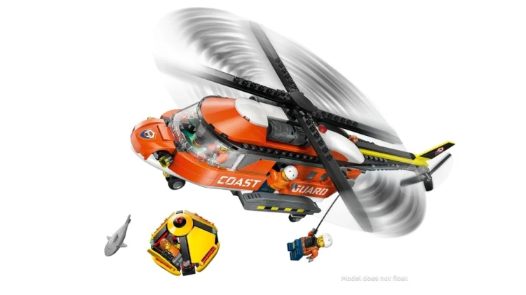 LEGO CITY 60503 Helikopter straży przybrzeżnej