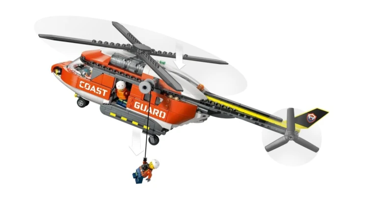 LEGO CITY 60503 Helikopter straży przybrzeżnej