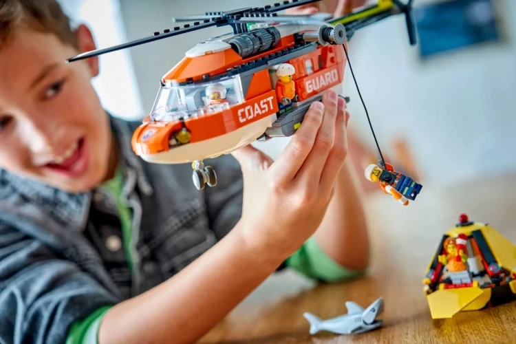 LEGO CITY 60503 Helikopter straży przybrzeżnej