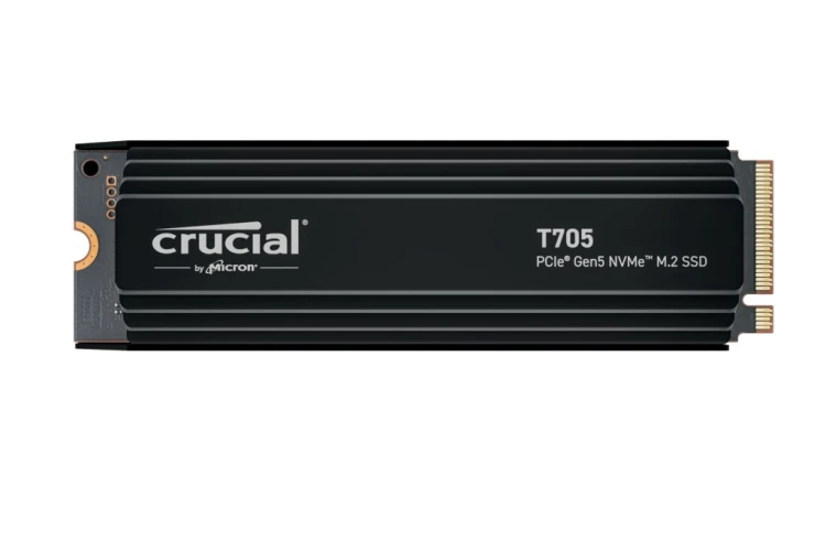 SSD PCIE G5 M.2 NVME 2TB Heatsink T705 CRUCIAL