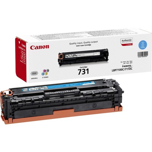 Canon 731 kaseta z tonerem 1 szt. Oryginalny Cyjan