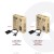 CLUB3D CAC-1010-A adapter kablowy 0,6 m DisplayPort DVI-D + USB Czarny