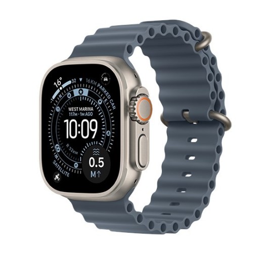 Apple Watch Ultra 3 OLED 49 mm Cyfrowy 422 x 514 px Ekran dotykowy 5G Tytan Wi-Fi GPS