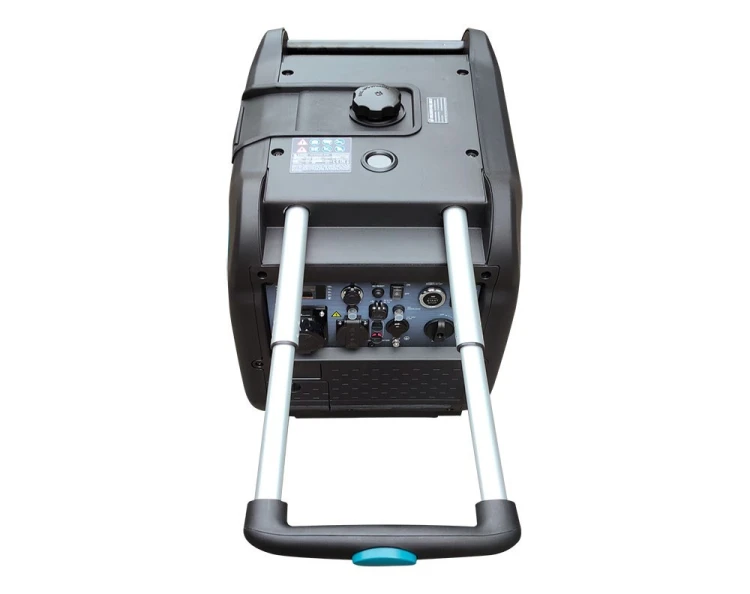 Könner & Söhnen KS 5500iEG S agregat prądotwórczy 5000 W 13,5 l Gazu płynny (LPG), Benzynowy Kolor Aqua, Czarny