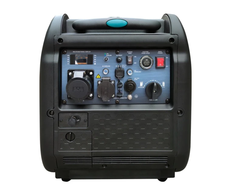 Könner & Söhnen KS 5500iEG S agregat prądotwórczy 5000 W 13,5 l Gazu płynny (LPG), Benzynowy Kolor Aqua, Czarny