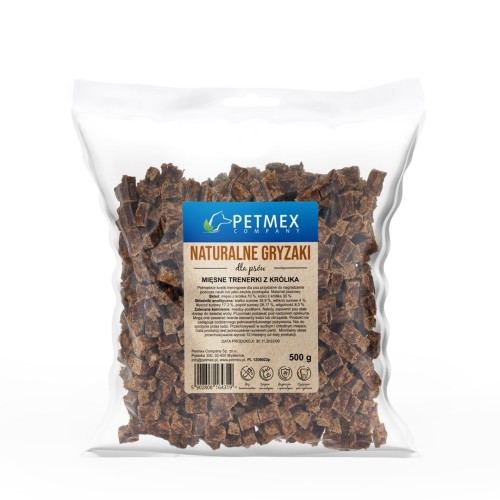 PETMEX Mięsne trenerki wołowe dla psa 500g