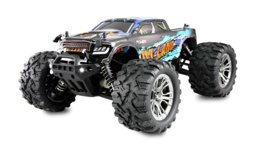 Samochód Amewi M-Land Monster Truck 48km/h 4WD 1/16 RTR niebieski