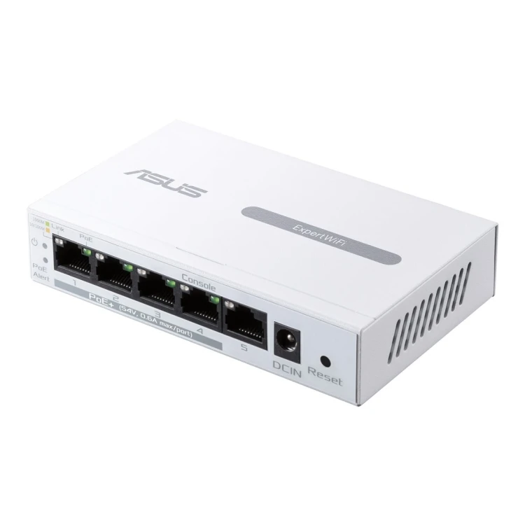 ASUS ExpertWiFi EBP15 Zarządzany Gigabit Ethernet (10/100/1000) Obsługa PoE Biały