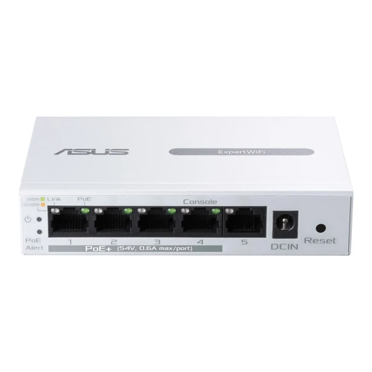 ASUS ExpertWiFi EBP15 Zarządzany Gigabit Ethernet (10/100/1000) Obsługa PoE Biały