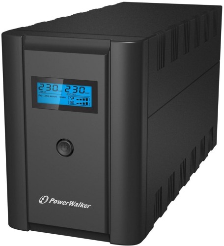 PowerWalker VI 2200 LCD/IEC Technologia line-interactive 2,2 kVA 1200 W 6 x gniazdo sieciowe