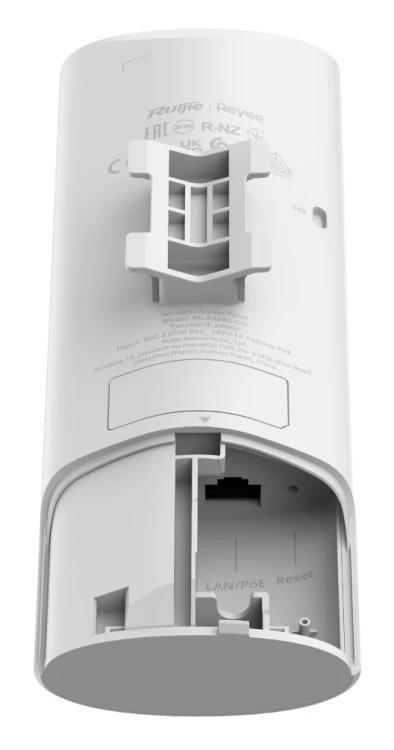 Ruijie Networks RG-RAP62 punkt dostępowy WLAN 1774 Mbit/s Biały Obsługa PoE