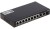 Ruijie Networks RG-ES210GS-P łącza sieciowe Zarządzany L2 Gigabit Ethernet (10/100/1000) Obsługa PoE Czarny
