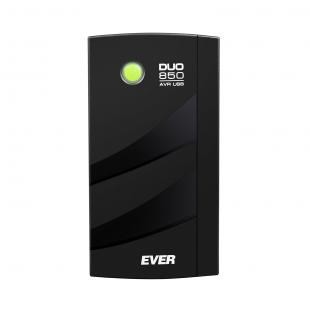 Ever DUO 850 AVR USB Technologia line-interactive 0,85 kVA 550 W 6 x gniazdo sieciowe