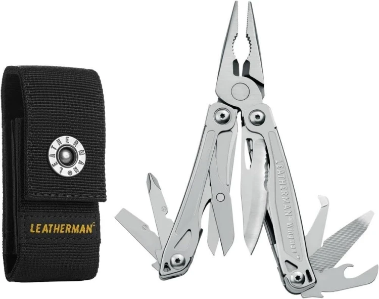 Leatherman Wingman szczypce wielofunkcyjne Kieszonkowy 14 przyb. Stal nierdzewna