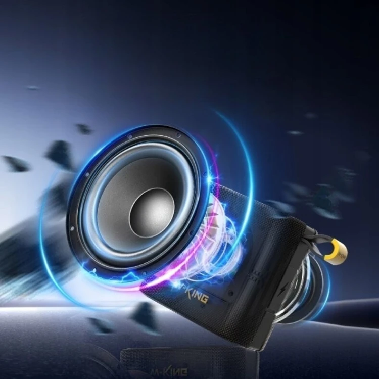 Głośnik bezprzewodowy Bluetooth W-KING D2 niebieski
