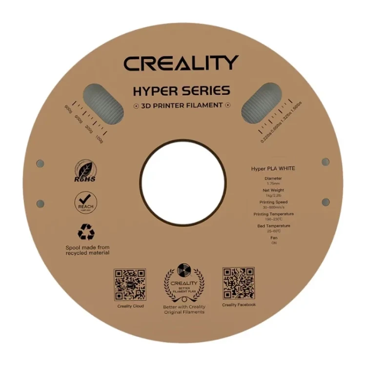 Filament CREALITY Hyper PLA (biały)
