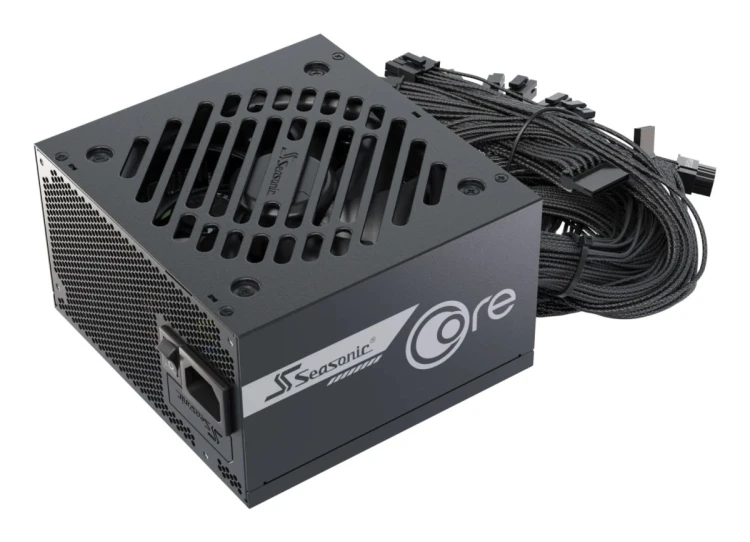 Seasonic CORE GC-750 ATX 3.1 moduł zasilaczy 750 W 20+4 pin ATX Czarny