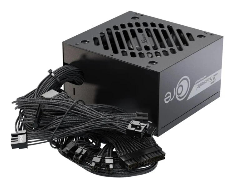 Seasonic CORE GC-750 ATX 3.1 moduł zasilaczy 750 W 20+4 pin ATX Czarny