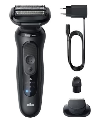 Braun Series 5 52-N1200S Golarka foliowa Przycinarka Czarny