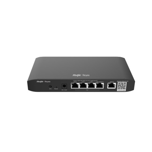 Ruijie Networks RG-EG105G-P-V3 ruter Gigabit Ethernet Czarny