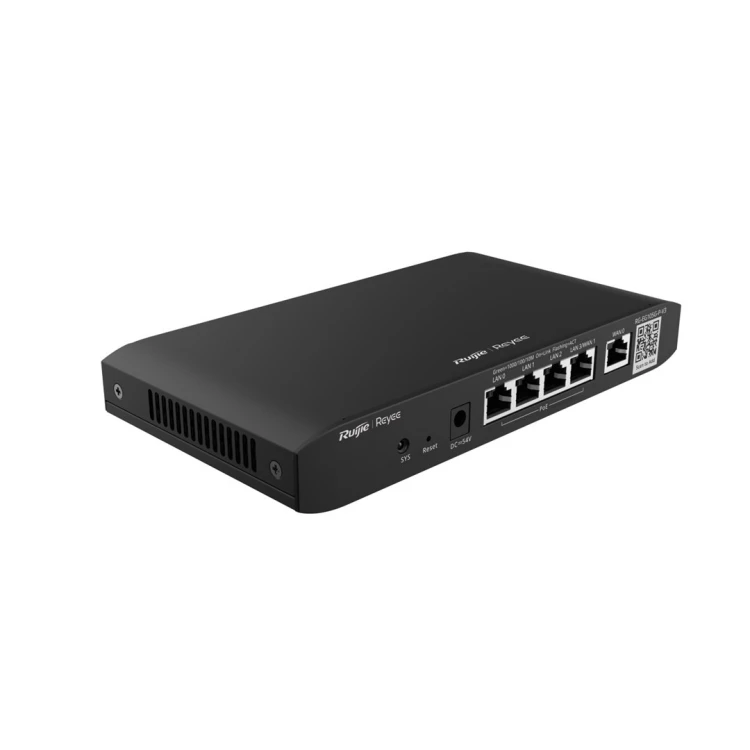 Ruijie Networks RG-EG105G-P-V3 ruter Gigabit Ethernet Czarny