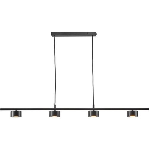 PENDANT LED LIGHT LUCA 4X4W BLACK