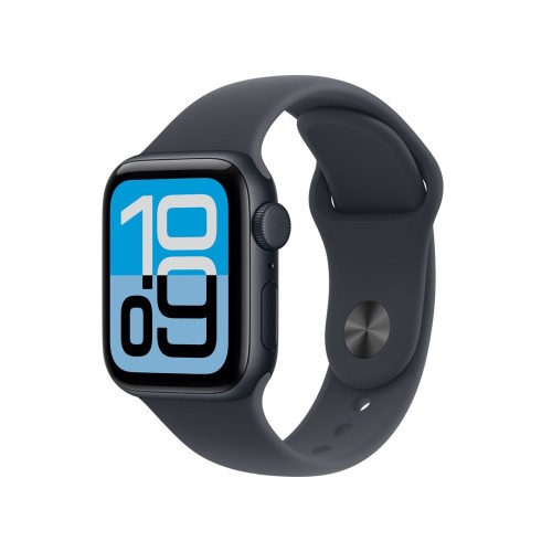 Apple Watch SE (3nd generation) OLED 40 mm Cyfrowy 324 x 394 px Ekran dotykowy 5G Czarny Wi-Fi GPS