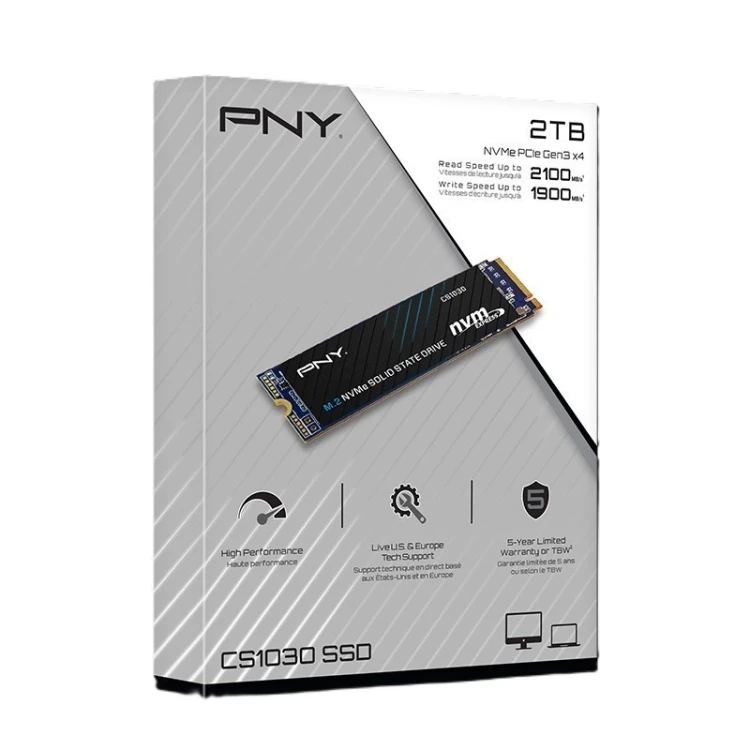Dysk SSD PNY CS1030 2TB M.2 2280 PCI-E x4 Gen3 NVMe