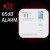 QOLTEC CZUJNIK TLENKU WĘGLA (CZADU) Z BATERIĄ | DETEKTOR CO | ALARM 85DB | LED