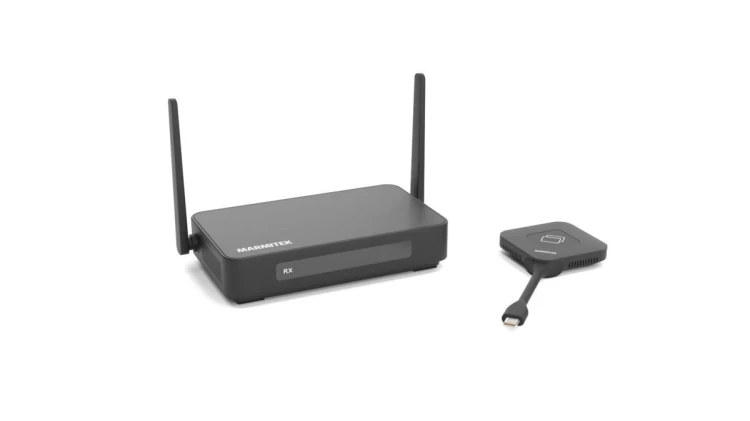 Marmitek Stream 4K Pro-Kabelloses 4K-HDMI-Pr?sentationssystem / Konferenzl?sung