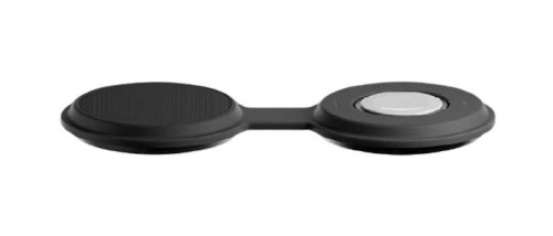Ładowarka bezprzewodowa Native Union podróżna Qi2 15W do dwóch urządzeń kompatybilna z MagSafe (czarna) - Voyage 2-in-1