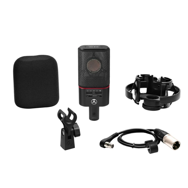 Austrian Audio OC818 Studio Set Black - Wielkomembranowy mikrofon pojemnościowy