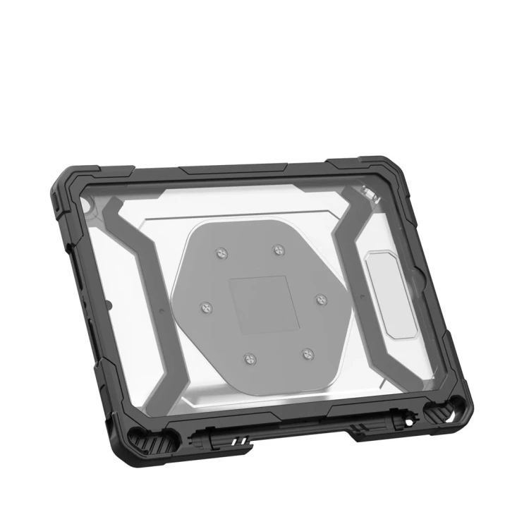 UAG Plasma HS Kickstand - obudowa ochronna z uchwytem do Apple Pencil, uchwytem na dłoń oraz podstawką do iPad 10.9" 10 generacja / 11" (A16) (ice/bla