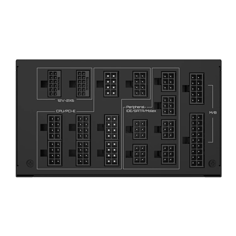 GIGABYTE UD1600PM PG5 AI TOP moduł zasilaczy 1600 W 20+4 pin ATX ATX Czarny