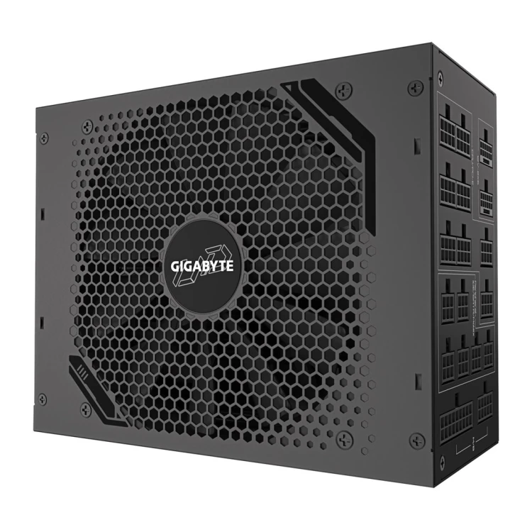 GIGABYTE UD1600PM PG5 AI TOP moduł zasilaczy 1600 W 20+4 pin ATX ATX Czarny