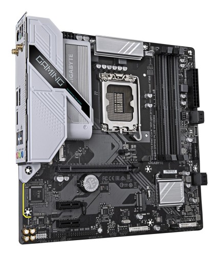 Płyta główna Gigabyte B760M GAMING PLUS WIFI DDR4 (wersja 1.0) | Rodzina procesorów Intel | Gniazdo procesora LGA1700 | Pamięć DDR4 | Obsługiwane inte