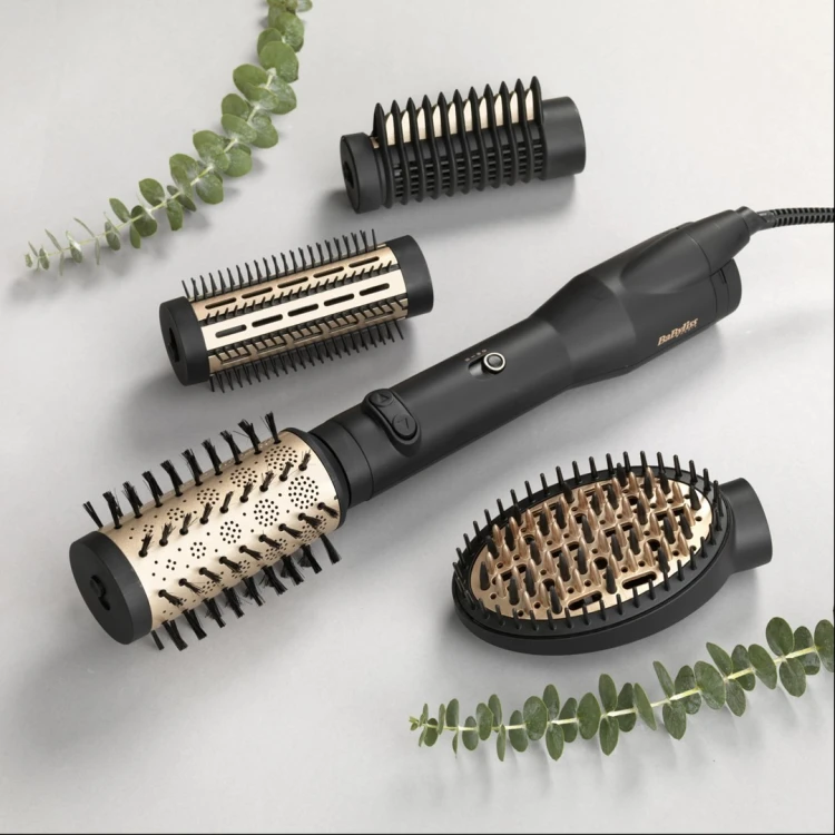 BaByliss Big Hair Luxe Zestaw do stylizacji włosów Ciepły Czarny 650 W 2,5 m
