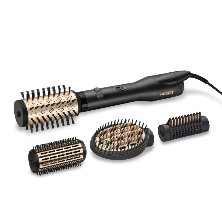 BaByliss Big Hair Luxe Zestaw do stylizacji włosów Ciepły Czarny 650 W 2,5 m
