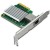 Karta sieciowa Trendnet TEG-10GECTX, wewnętrzna, przewodowa, PCI Express, Ethernet, 10000 Mbit/s, zielony, szary