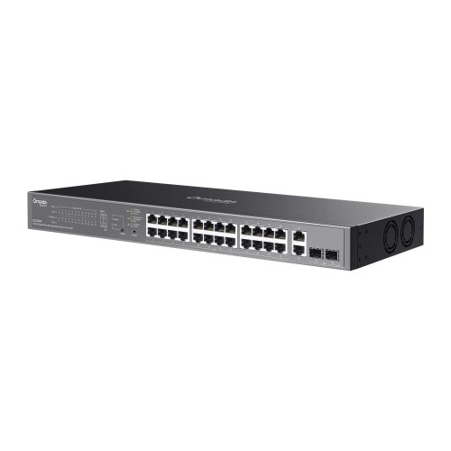 TP-Link ES228GP przełącznik sieciowy Zarządzany L2 Gigabit Ethernet (10/100/1000) Obsługa PoE Czarny