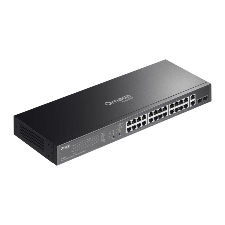 TP-Link ES228GP przełącznik sieciowy Zarządzany L2 Gigabit Ethernet (10/100/1000) Obsługa PoE Czarny