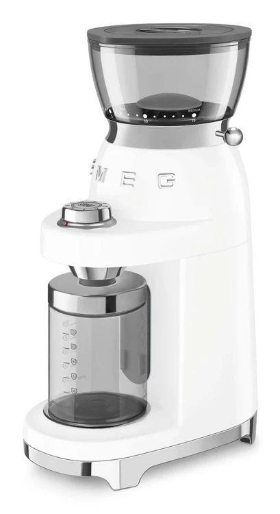 Smeg CGF03WHEU młynek do kawy 150 W Biały