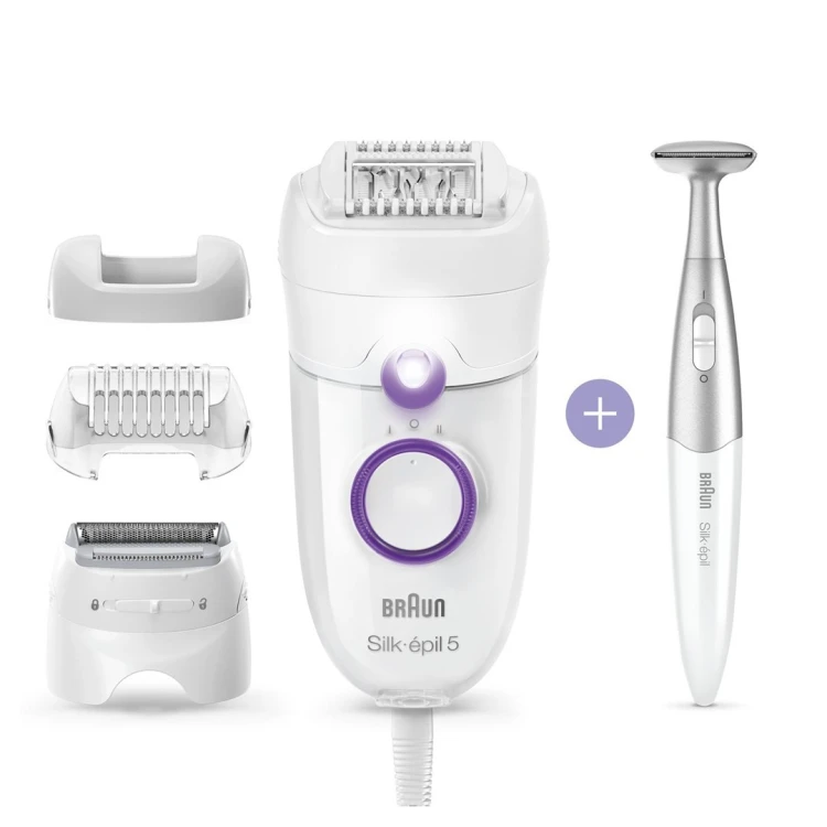 Braun Silk-épil 5 825 Power 28 pęset(y) Biały, Fioletowy