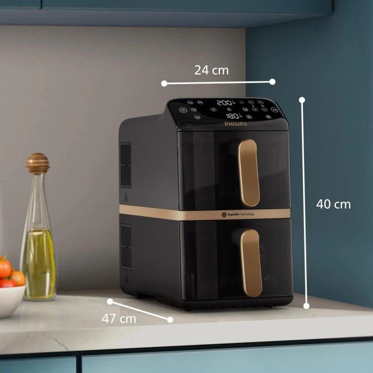 Philips 4000 series NA462/80 Ovi Stacked Dual Basket seria 4000