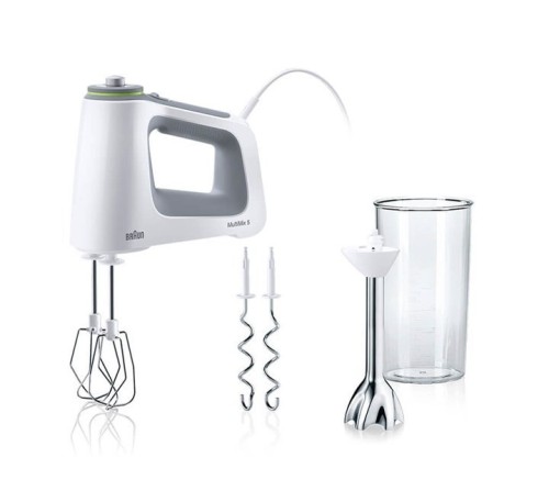 Braun HM 5107 WH Mikser ręczny 750 W Szary, Biały