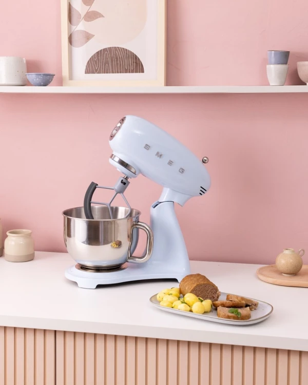 Smeg SMF05PBEU mikser Mikser stojący 1000 W Niebieski