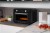 Smeg COF01BLEU piec parowy Mała Czarny Przyciski, Obrotowy