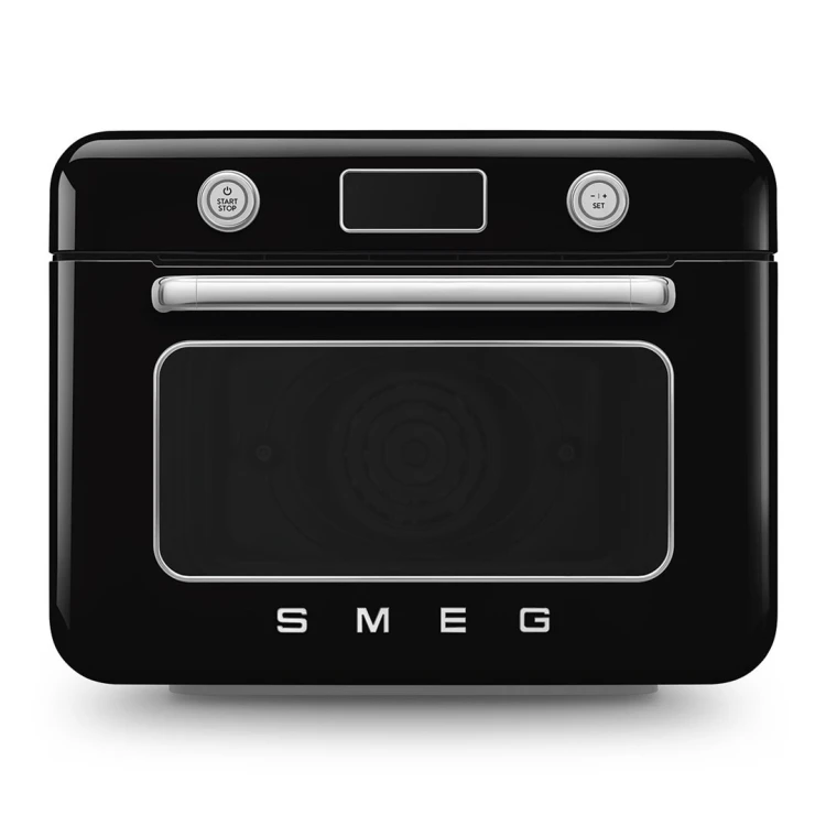 Smeg COF01BLEU piec parowy Mała Czarny Przyciski, Obrotowy