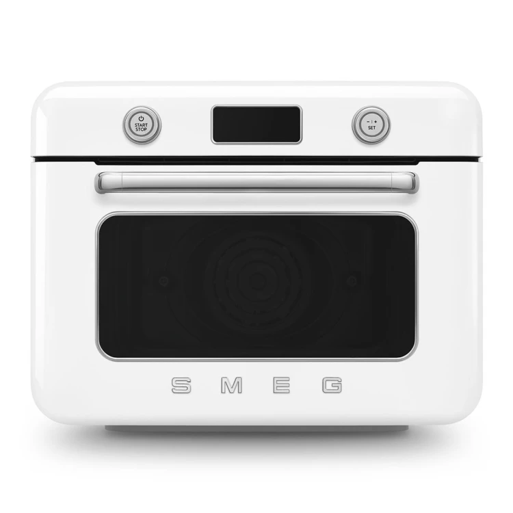 Smeg COF01WHEU piec parowy Mała Biały Przyciski, Obrotowy